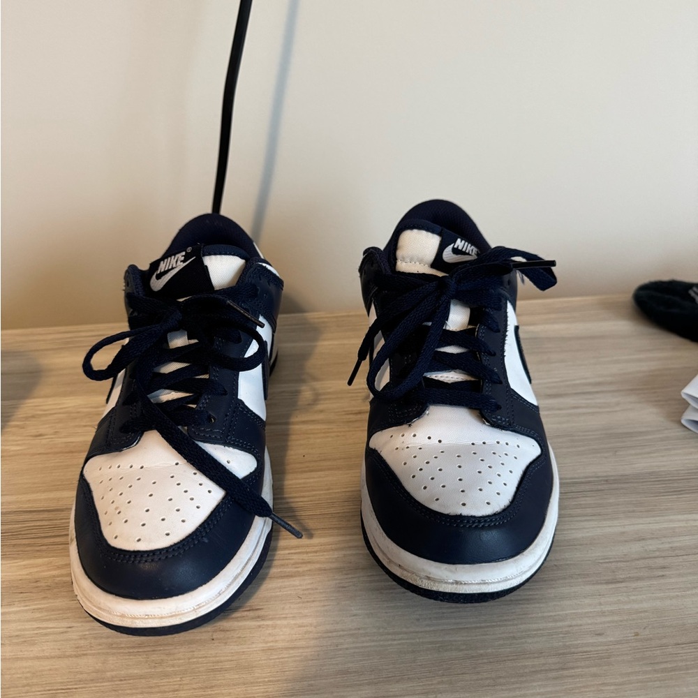 Nike Kids' Navy and White Sneakers